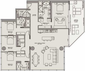 One-River-Point-unit-C1-4-bedroom-residence-floor-plan-floors-51-52-West-Tower