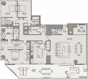 One-River-Point-unit-D1-3-bedroom-residence-floor-plan-floors-10-55-East-Tower