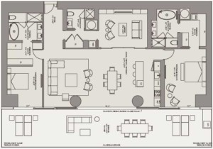 One-River-Point-unit-E1-2-bedroom-residence-floor-plan-floors-21-55-West-Tower