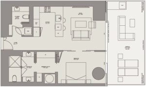 One-River-Point-unit-F4-1-bedroom-residence-floor-plan-floors-10-20-West-Tower